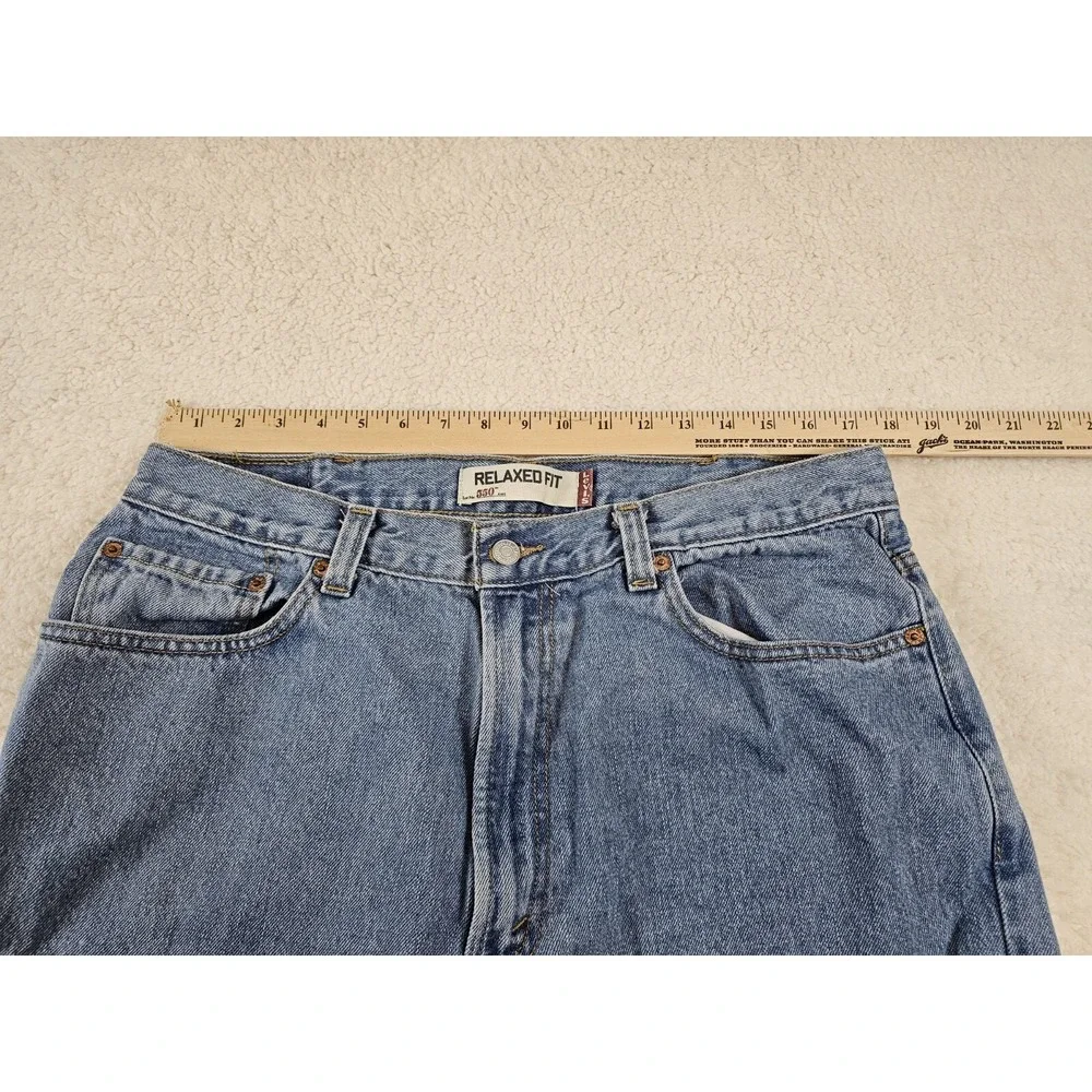 Vintage Levi's 550 Jeans Men's 38X32 Relaxed Fit‎ Tapered Light Wash Y2K Baggy